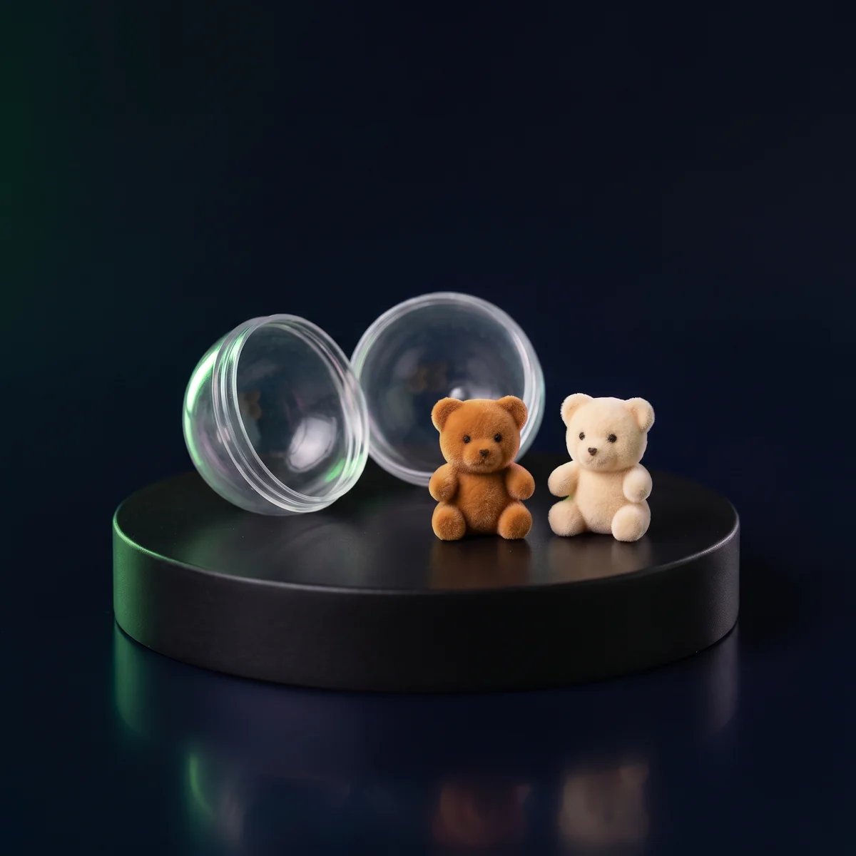 Cub Club Velvet: Fuzzy velvet bear minis, soft enough to keep on a desk.