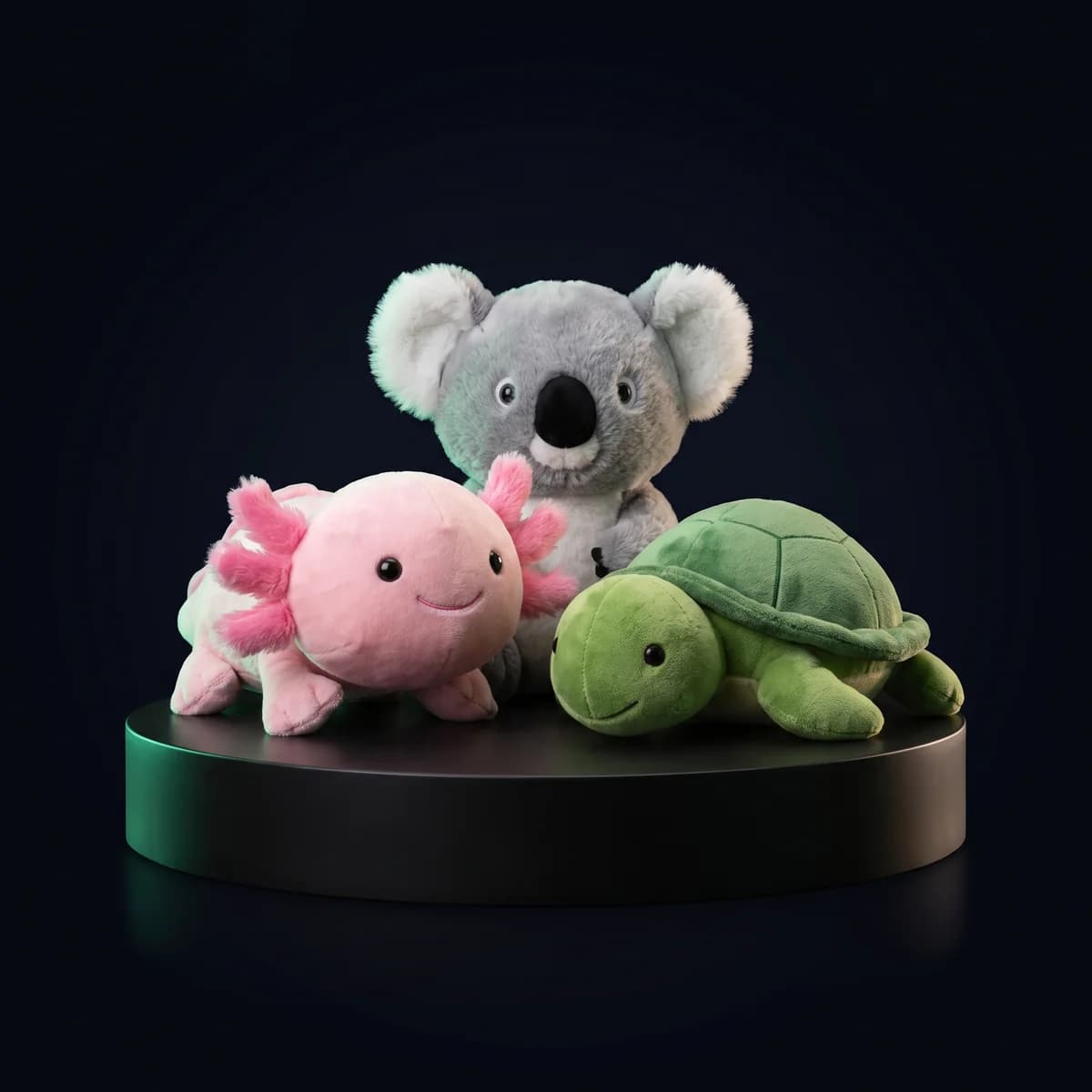 Medium Plush Mix B: Mid-size plush mix for machines set to a bigger prize pocket.